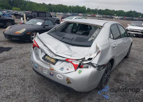 2015 Toyota Corolla S Plus z USA, uszkodzony, nr VIN 2T1BURHE8FC270013